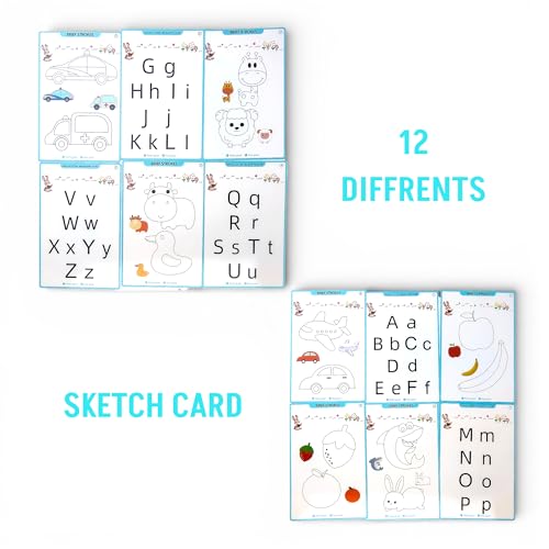 Image of The Flyers Bay LCD Writing Tablet for Kids - 8.5 Inch Digital Slate Pad for Drawing & Writing for Kids Age 3+ Year Smart Writing Tab for Boys & Girls (Writing Tablet with SKETCHPAD, 8.5 Inch)