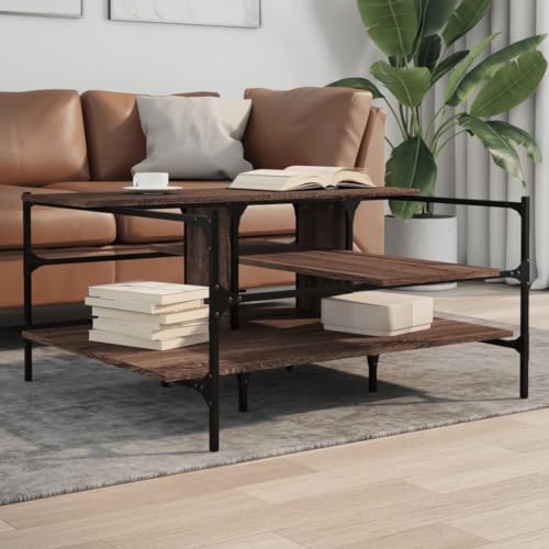 Table basse carrée de salon avec rangement pour optimiser l'espace - 3