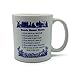 "Dutch House Rules" Ceramic Gift Idea Coffee Mug by E.H.G | 10 oz