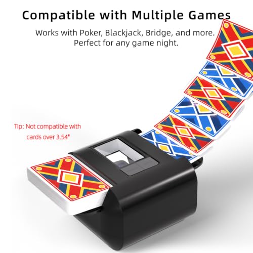 Image of Automatic Card Shuffler for 1-2 Deck with Dual Modes