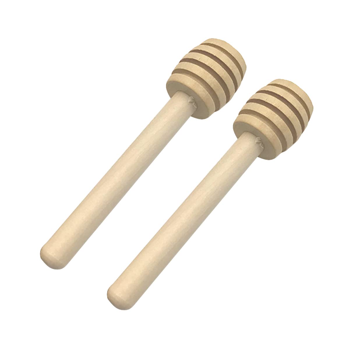 OFFSCH 50Pcs Wooden Honey Stir Sticks Syrup Stirrer for Honey Pots Jars and Containers for Weddings Parties and Homemade