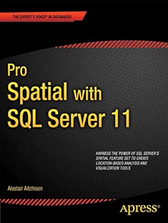 Pro Spatial with SQL Server 2012 book cover