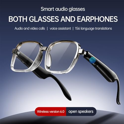 Lunettes de traduction intelligentes avec réduction du bruit active