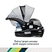 Safety 1st® onBoard™ Slide DLX Infant Car Seat w/SafetySlide™ Base, Easy-Install Rigid Latch, Lightweight Rear-Facing Seat, Newborn Carrier, Extra-Large Canopy, Travel System Ready, Dusty Green