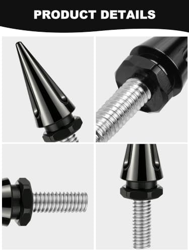 Image of Windshield Bolts, Fairing Bolts Fit for Harley Touring 1996-2013 | Compatible for Harley Street Glide, Ultra Classic, Ultra Limited, Tri Glide, Electra Glide, Windscreen Screws, Black