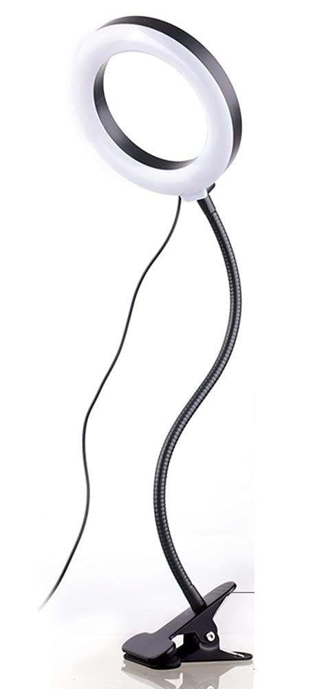 Lampe de tatouage LED nomade USB à clipser sur table pour rituel maquillage et soin