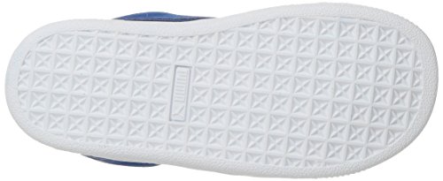 PUMA Unisex-Child Suede Classic Badge V Inf-K, True Blue, 10 M US Toddler4