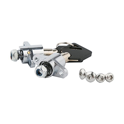 Juego de cerraduras para alforjas duras TCMT para Harley Touring miniatura 6