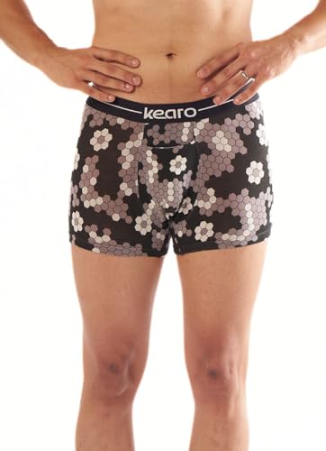 Image of Kearo Men's Modal Trunk | Underwear with Fly | 4 Way Stretch, Stylish, Comfy, Soft Fabric, Anti-Microbial & Odor Free | Pack of 1