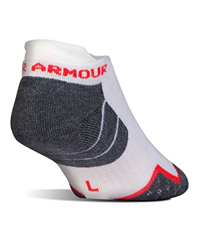 Under Armour UA All Season Wool No Show Tab LG White4