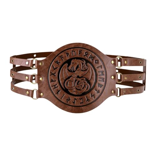 Ceinture corset de chevalier médiévale large pour hommes et femmes