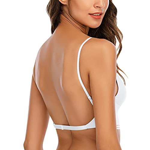 WWricotta Soutiens-Gorge Autoadhésifs - coque adhesive bretelles amovibles brassiere femme dentelle lingerie sexy Sans couture pour Robes de Mariée de Soirée