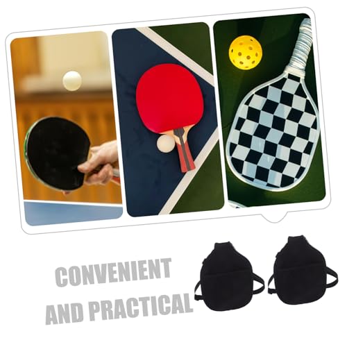 Funda de neopreno para tenis de mesa Toyvian impermeable con correa ajustable 2