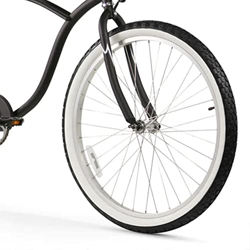 Firmstrong Urban Man Beach Cruiser Bike, Mens Bicycle 26-Inch, 1-Speed, Matte Black #TOP1