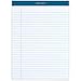 TOPS Docket Writing Pads, 8-1/2" x 11-3/4", Legal Rule, White Paper, 50 Sheets, 12 Pack (63410)