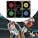 Menolana Basketball Training Mat Basketball Training Aid Improve Agility Blanket Non Slip Basketball Footwork Training Mat for Sports, Style F