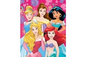 Disney Princesses' Silky Getaway: Snuggle in Style with this Princess Blanket