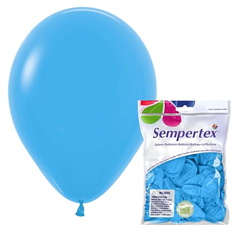 Image of Sempertex Fashion Blue Balloons, Latex, 11 Inch, 25 Pcs