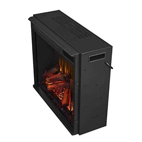 Bowery Hill Traditional Solid Wood Surround Heater Electric Fireplace With Remote Control, Adjustable Led Flame, 1500W In Mahogany #TOP7