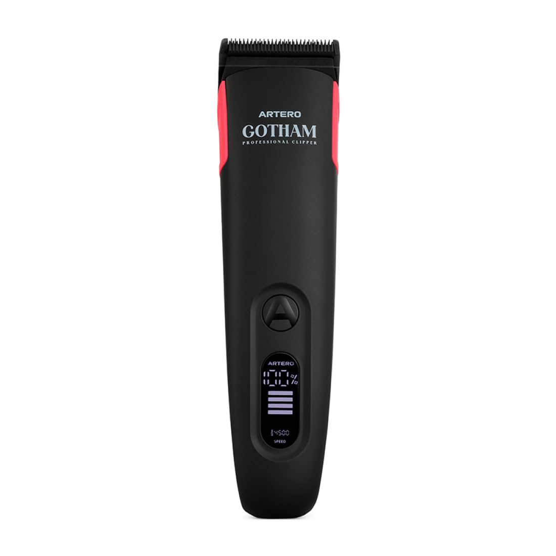 Artero Gotham. Máquina profesional de corte inalámbrica. 4 horas de bateria. USB-C. Incluye 8 recalces, aceite y cepillo de limpieza. 2 velocidades y cuchilla ajustable 5 en 1. (Negro)