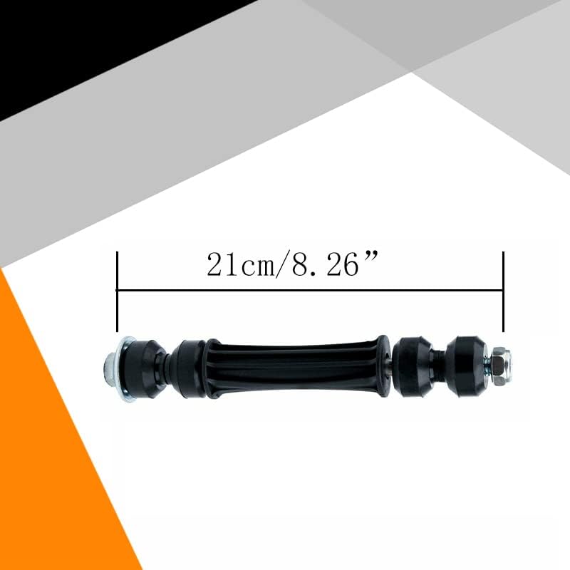 Miniatura 4 de K700432 Barra estabilizadora delantera compatible con Chevrolet Escalade Avalanche Silverado Suburban Tahoe Sierra Yukon 2007-2016, par de