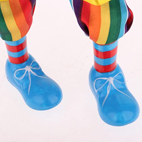 15Inch Hand Painted Porcelain Funny Clown Dolls Toy Ceramic Crafts #TOP6