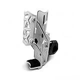 ONEMAJI Porte gobelet Moto pour BMW F 850 GS Adventure 2019 2024, Porte Bouteille Réglable à 360° avec Serrage Automatique, Bandes Antidérapantes,Grey