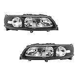 volvo v70 scheinwerferreinigungsanlage geht nicht Scheinwerfer rechts Halogen Scheinwerfer Set links & rechts Hauptscheinwerfer Frontscheinwerfer H7 für Model V70 II SW P80_