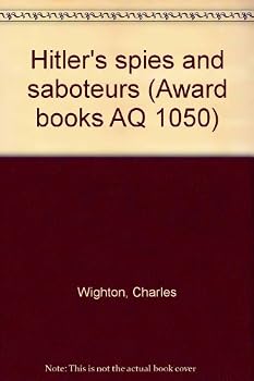 Paperback Hitler's spies and saboteurs (Award books AQ 1050) Book