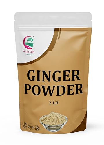 Yogi's Gift Ginger Powder 2 lb Premium Spice for Cooking & Tea, Flavorful