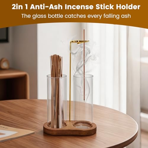 Homivale 2-in-1 Incense Holder for Sticks: Incense Burner with Ash Catcher by Homivale - Used condition - Image 3