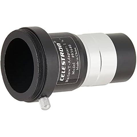 Adaptador T Universal Celestron con Barlow x2 Cover