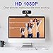 immagine 7ANWIKE Webcam HD 1080P con Microfono, Webcam per Computer in Streaming con Messa a Fuoco Automatica per Laptop/Desktop/Mac/TV USB, Cam per PC USB per videochiamate/conferenze