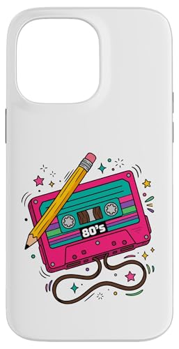 ���g���ȃJ�Z�b�g�e�[�v 80�N�� ���B���e�[�W ���y ���I�O���t�B�b�N �X�}�z�P�[�X iPhone 14 Pro Max �p