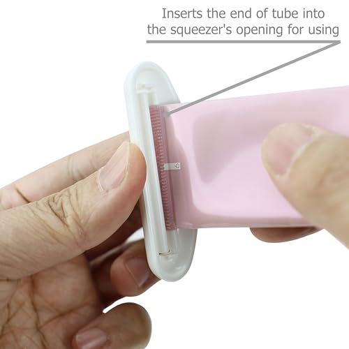 eiks 6 sets tube squeezer clip for toothpaste hand cream paint tube cosmetics easy press amp reduces waste