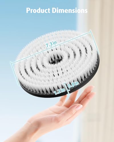 Image of AIR U+ Newly Upgraded Steam Mop Replacement Brush Pads for Shark Steam and Scrub Mop S8201 S8001 S7201 S7000 Series (2 Count)