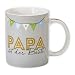 Produktbild H:)PPYlife 44073 Tasse "Papa ist der Beste!", Porzellan, mehrfarbig, Geschenktasse