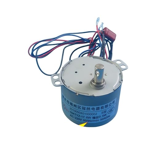 AC 220V Synchronous Motor 80/96 RPM, 8W 50KTYZ-17 Beverage Machine Stirring Motor For Commercial Juice/Ice Cream Dispensers