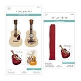 Majestic Guitar Box Creator Bundle is part of the Bibi's Musical Notes Collection by Bibi Cameron. This bundle includes S3-552 Majestic Guitar Box Side Panels and S6-254 Majestic Guitar. The Majestic Guitar set makes a magnificent guitar that measure...