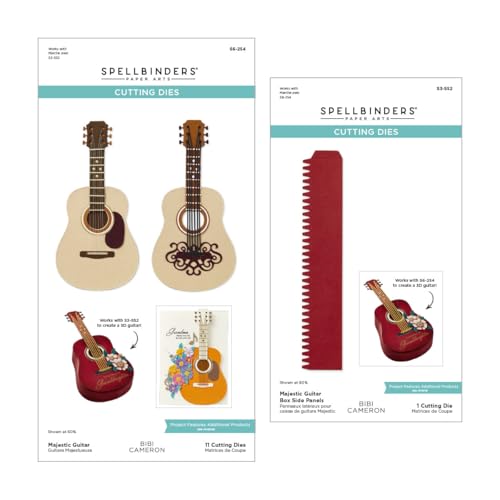 Coffret de guitare avec écrin rigide The Bibi's Musical Notes