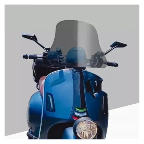 Bulle de moto pour Vespa GTS 300 et GTV Sei Giorni pare-brise fumé gris