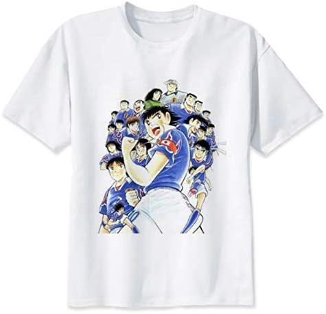 FSOZ Captain Tsubasa T Shirt Men White T-Shirt Boy Tshirt Anime T-Shirt Clothes