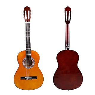 Guitare classique acoustique pour débutant en nylon 99 cm – Kit de démarrage pour 6 cordes en nylon – Avec sac étanche… - Les Beatles, Paul McCartney, John Lennon, RIngo Starr, George Harrison Guitare classique acoustique pour débutant en nylon 99 cm - Kit de démarrage pour 6 cordes en nylon - Avec sac étanche… – Image 2