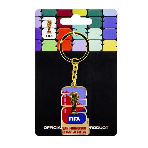 Image of 2026 FIFA World Cup Keychain - Officially Licensed, Collectible Gift for Fans, Durable Metal Ring for Keys, Backpacks
