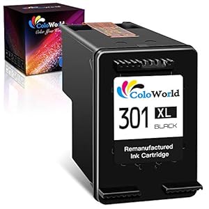 301 XL inktcartridges, gereviseerd voor HP 301XL 301 XL zwarte inktcartridge voor HP Envy 4502 4500 5530 4500 4507 Deskjet 2540 2050 2544 2542 1050 3055 15 10 Officejet 4630 2622 2620 Printers