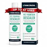Think Crucial Pet Fountain Descaler, 25% Citric Acid, Up to 47 Uses, 8 oz
