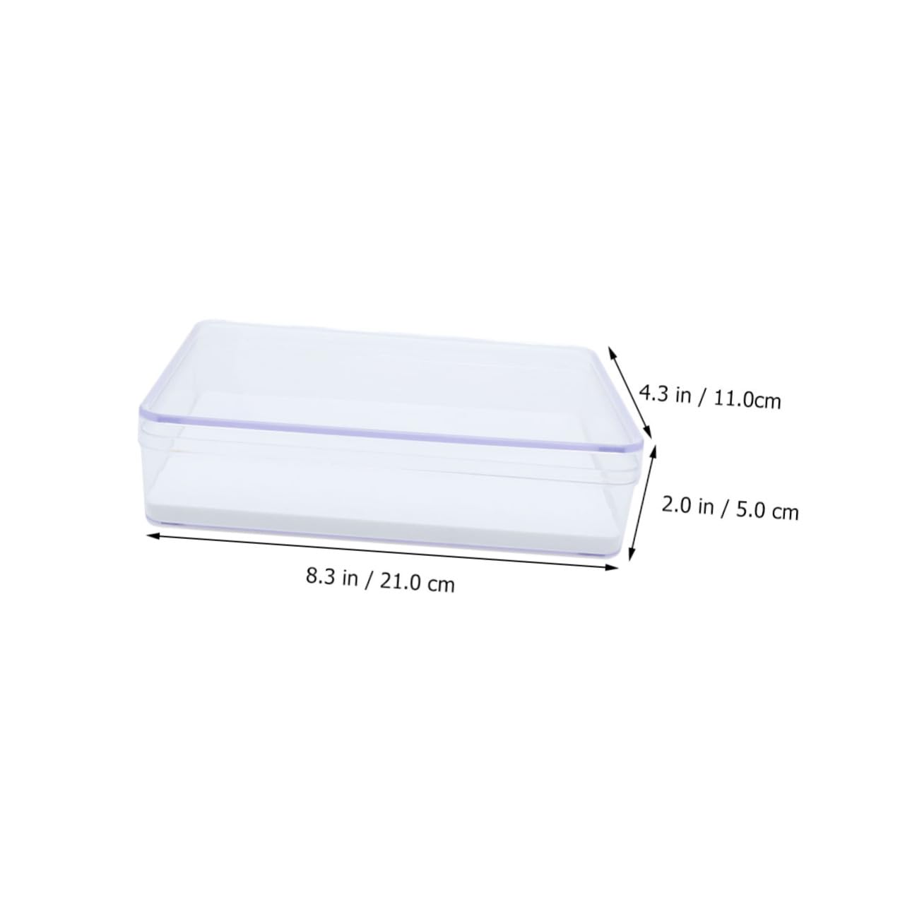 Holibanna Entomology Box Specimen Display Case Collection Kit Collectible Box Plant Display Case Made of Glass Lids (210x150x50)