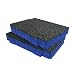 Produktbild Shadow Foam Makpac Einsatz [Doppelpack] Anpassbarer Schaumstoff für Makita Makpac Modular Systeme | Ideal für Lean, 5S, Kaizen & Custom Organizer (50mm, Blau)