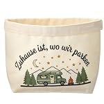 Xuniea – Xuniea Camping Geschenk Tasche, Canvas Beutel 30 × 20 × 12 c