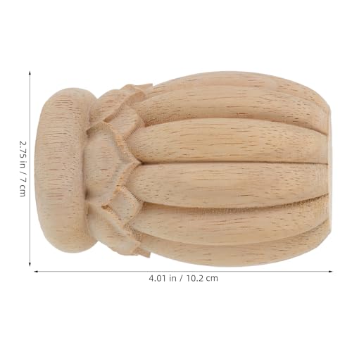 Balaustre para columnas romanas y remates para postes de cama de madera 7
